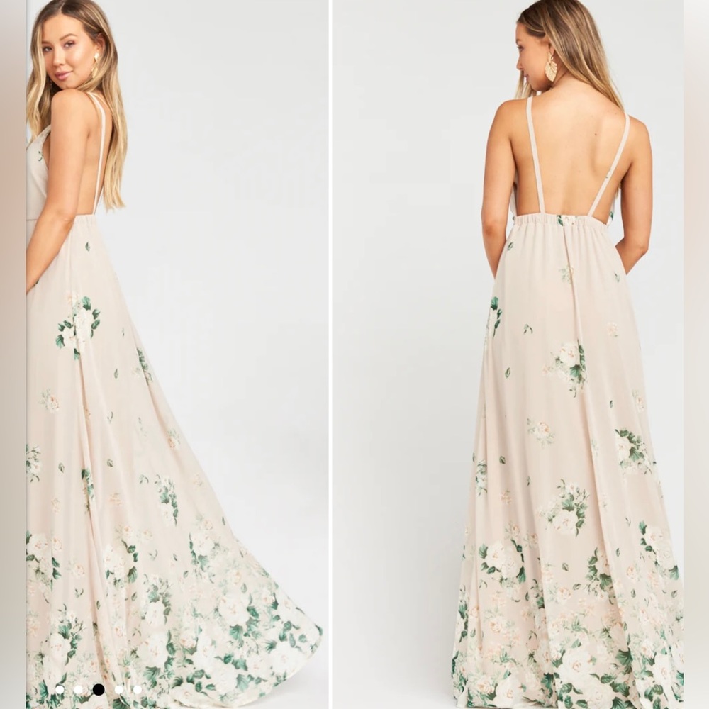 Show Me Your Mumu • Bridesmaid • size XS • Amanda Maxi Dress • Bouquet Toss